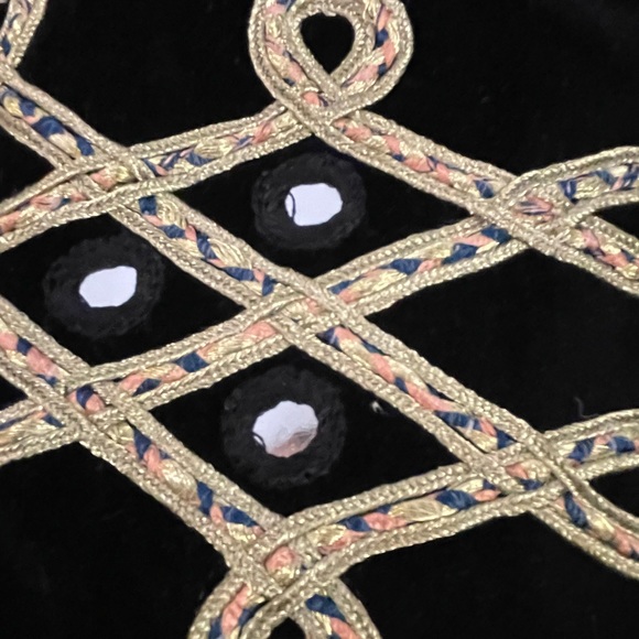Gorgeous Scotch & Soda Maison Scotch Velvet Vest With Gold Trim 2 (US 8) - Picture 9 of 13